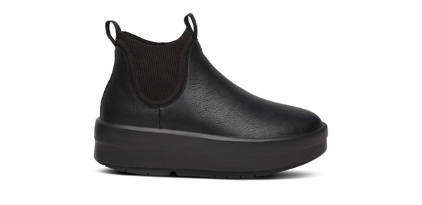 Oofos Women's OOmega Leather Londoner - Black