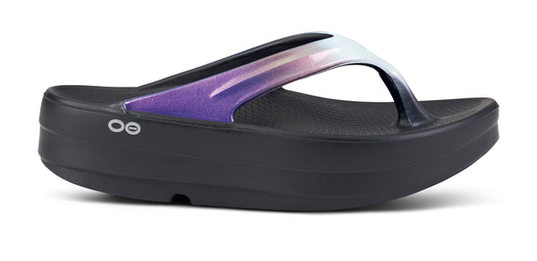 Oofos Women's OOmega OOlala Luxe Sandal - Calypso