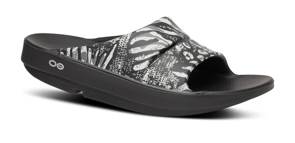 oofos Women's OOahh Limited Slide Sandal - Combo Camo