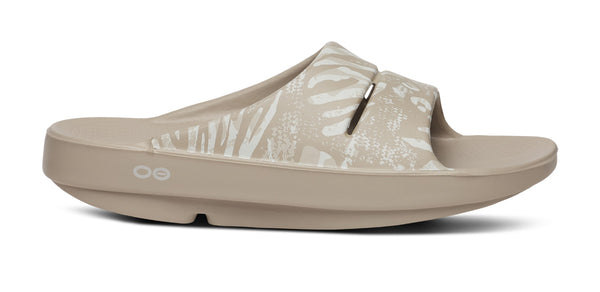 Oofos Women's OOahh Limited Slide Sandal - Nomad Combo Camo