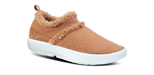 oofos Women's OOcoozie Low Shoe - Chestnut (FINAL SALE)