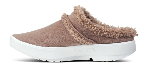 Oofos Women's OOcoozie Mule Shoe - Chocolate (FINAL SALE)