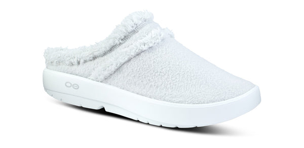 oofos Women's OOcoozie Mule Shoe - Light Gray (FINAL SALE)