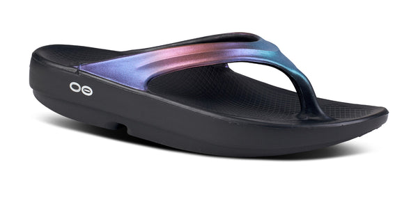 oofos Women's OOlala Luxe Sandal - Midnight Spectre (SALE)