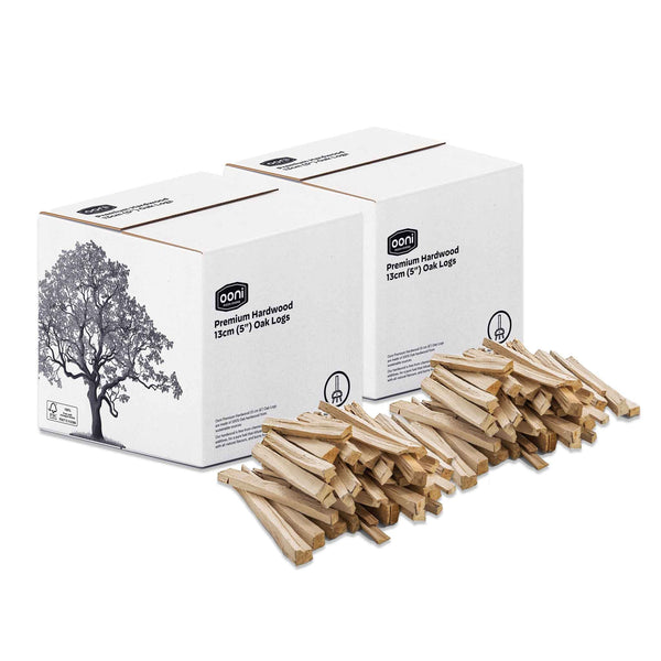 ooni Ooni Premium Hardwood 5″ Oak Logs for Ooni Karu 12 and Karu 2 (2 Pack)