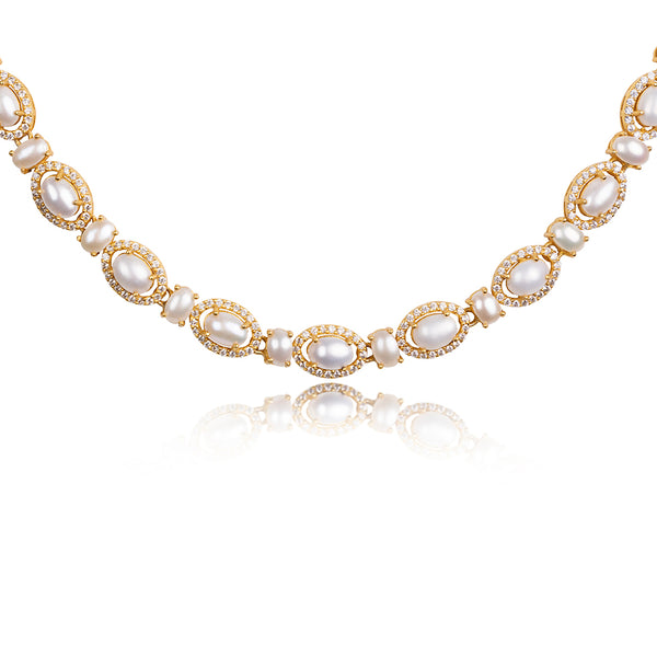 Opuline Lynn Pearl Necklace