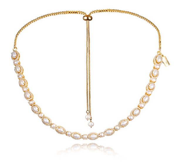 opuline Lynn Pearl Necklace