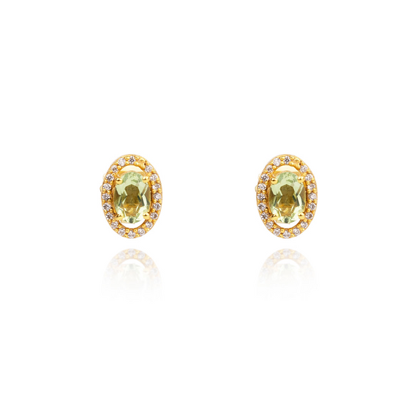 opuline Lynn Peridot Studs