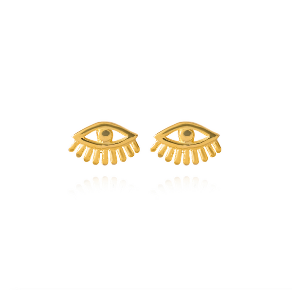 opuline mini evil eye studs
