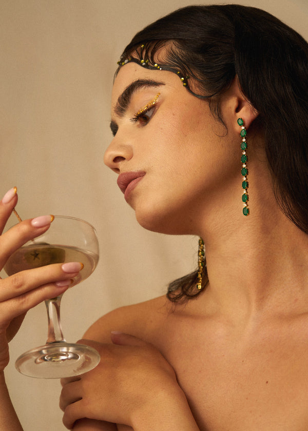 Opuline Noor Green Onyx