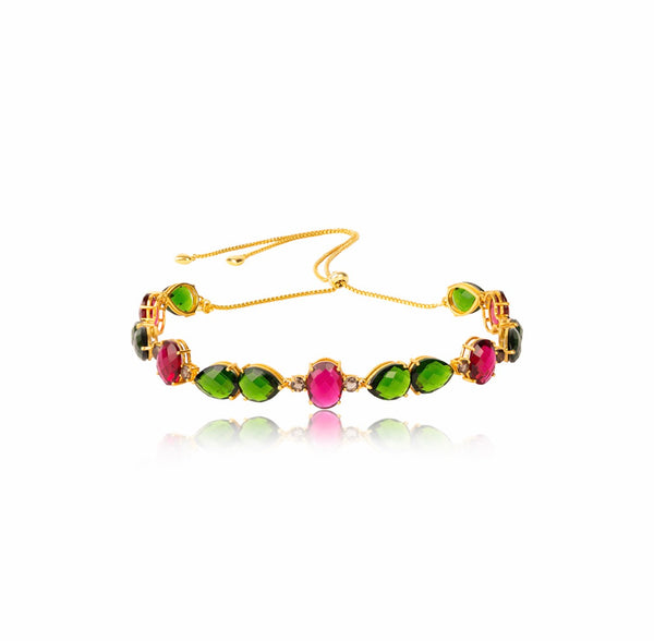 Opuline Watermelon Necklace