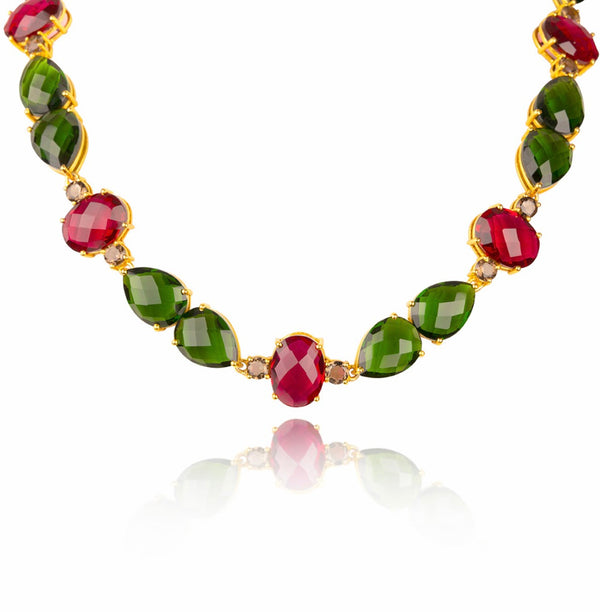 opuline Watermelon necklace