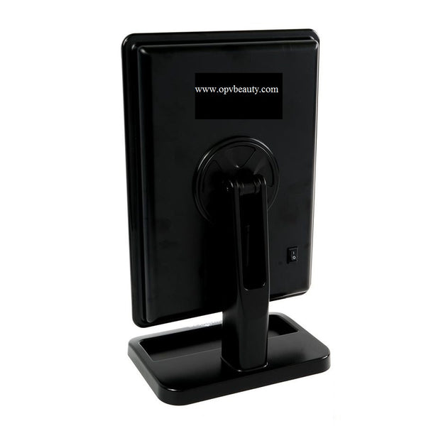 Opv Beauty Black OPV Touch XL Dimmable LED Makeup Mirror With Detachable Round Mi