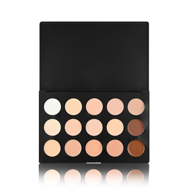 Opv Beauty 15 Colour Concealer Palette (Cream Base)