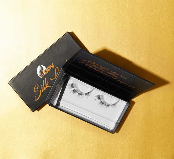 Opv Beauty Eyelashes - 100% Real Silk (Queen)