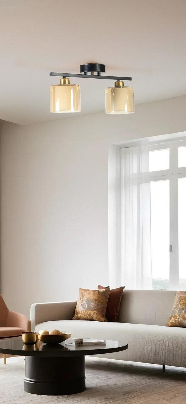 opviq AmberGlow Metal Chandelier - Elegance Redefined | Opviq