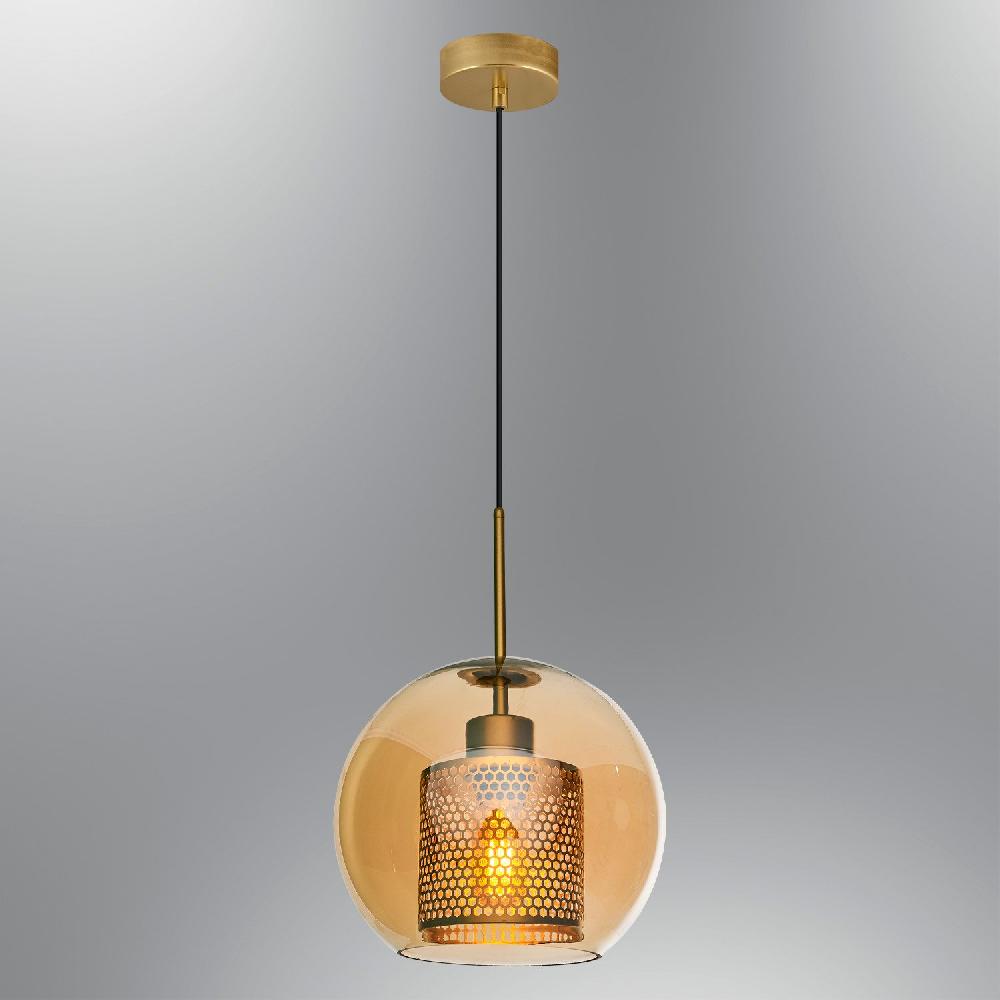 Opviq AmberLuxe Aura Chandelier 25 Cm - Metal Elegance | Opviq