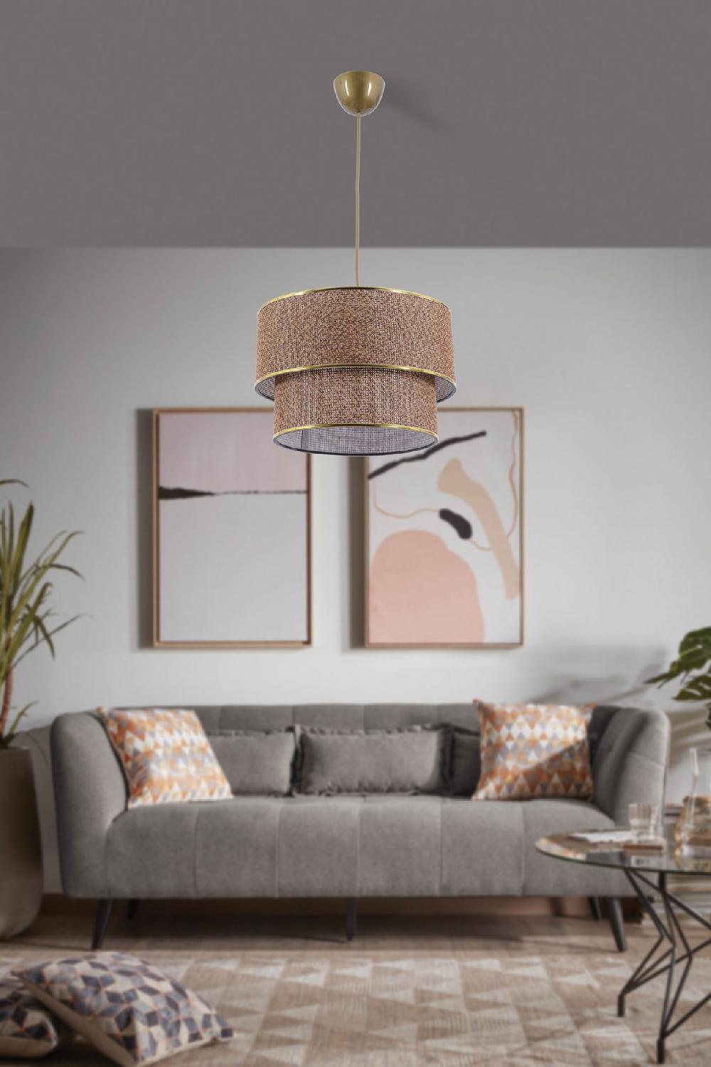 opviq Beige Luminara: The Elegance Chandelier Delight | Opviq