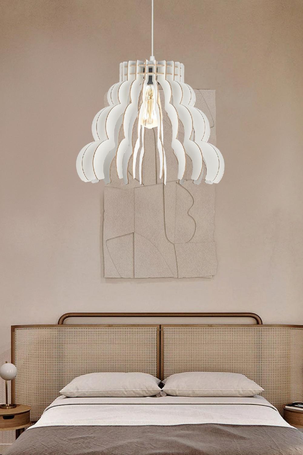 opviq Celestial Glow: Cloudy Elegance Chandelier | Opviq