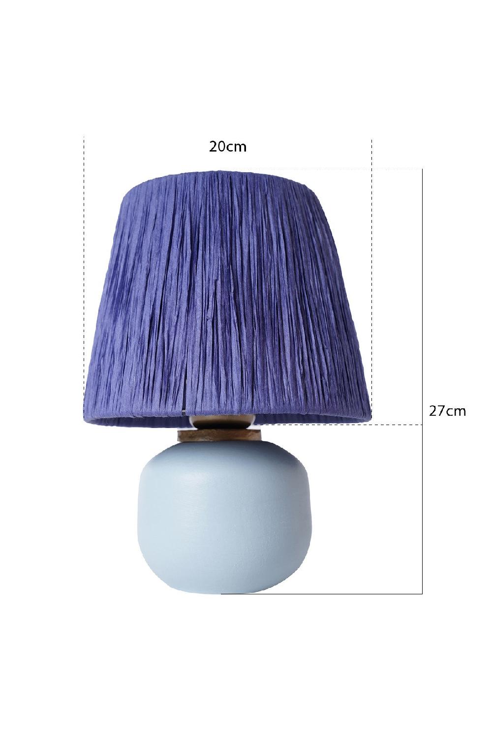 Opviq CeramiGlow Luminaire: Grey Elegance Table Lamp | Opviq