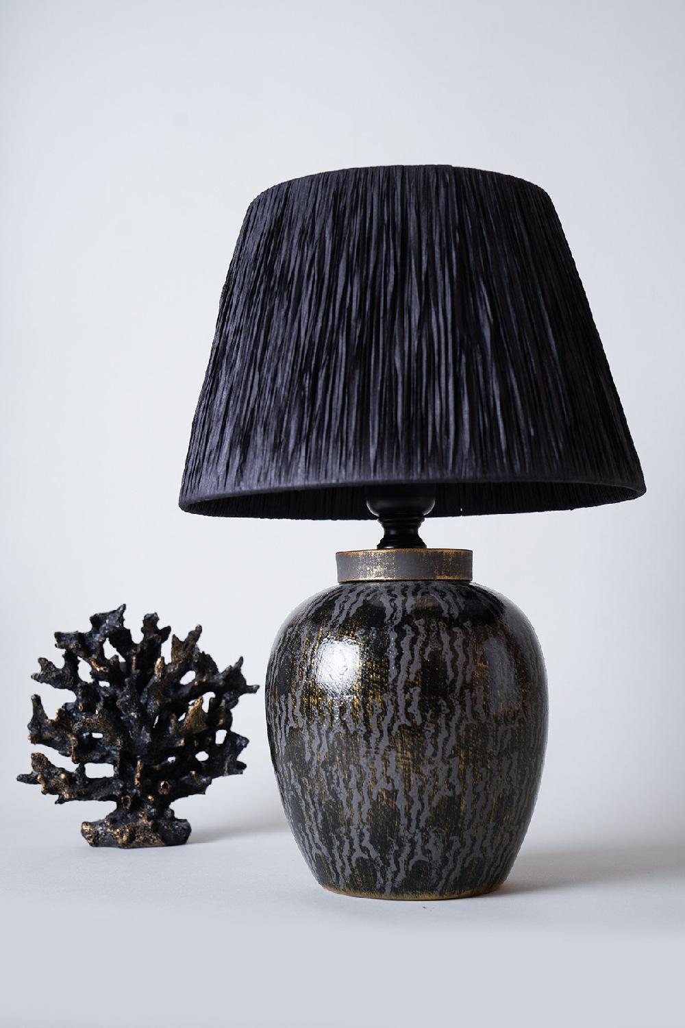 opviq CeramiGlow RopeLamp: Black Elegance Unleashed | Opviq