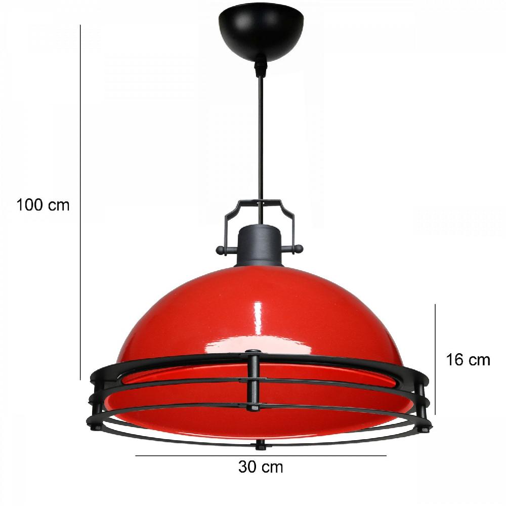 Opviq Crimson Aura Metal Chandelier 100cm Elegance | Opviq
