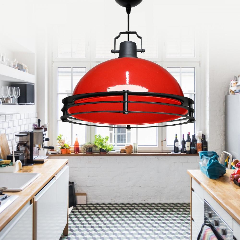 Opviq Crimson Aura Metal Chandelier 100cm Elegance | Opviq