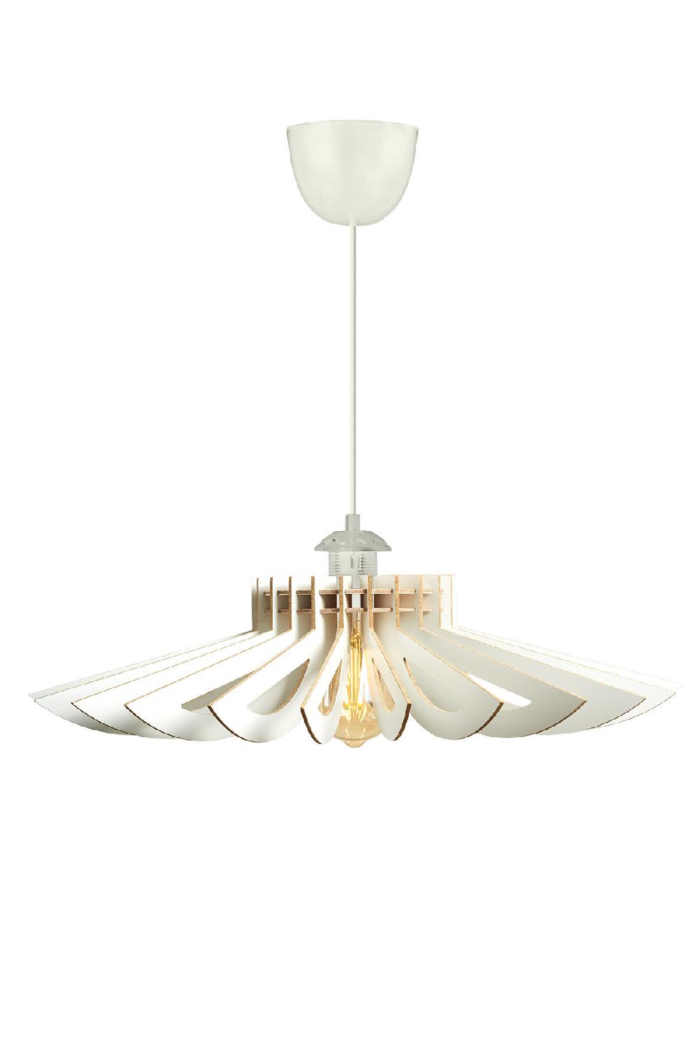 Opviq DaisyGlow Luxe: Scandinavian White Chandelier | Opviq