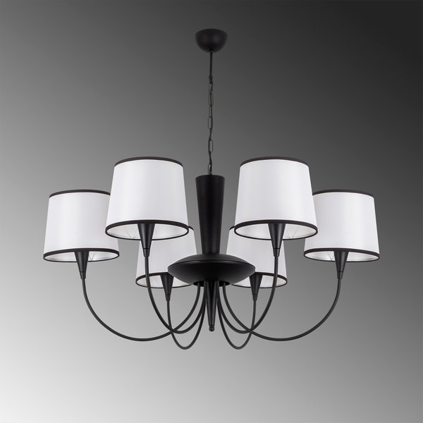 Opviq Eclipse Luxe: The Black Elegance Chandelier | Opviq
