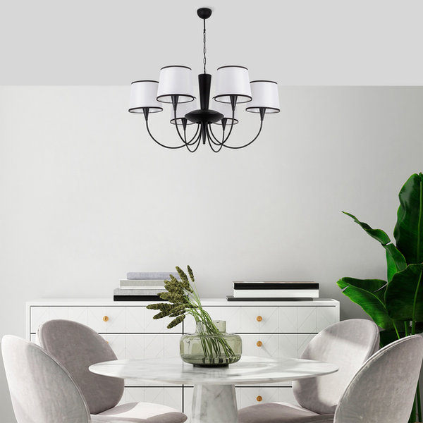 Opviq Eclipse Luxe: The Black Elegance Chandelier | Opviq