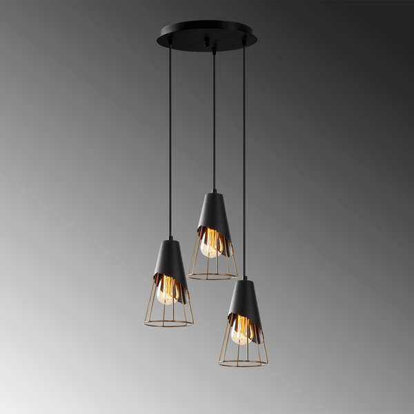 Opviq Eclipse Noir Chandelier 40: Urban Elegance | Opviq