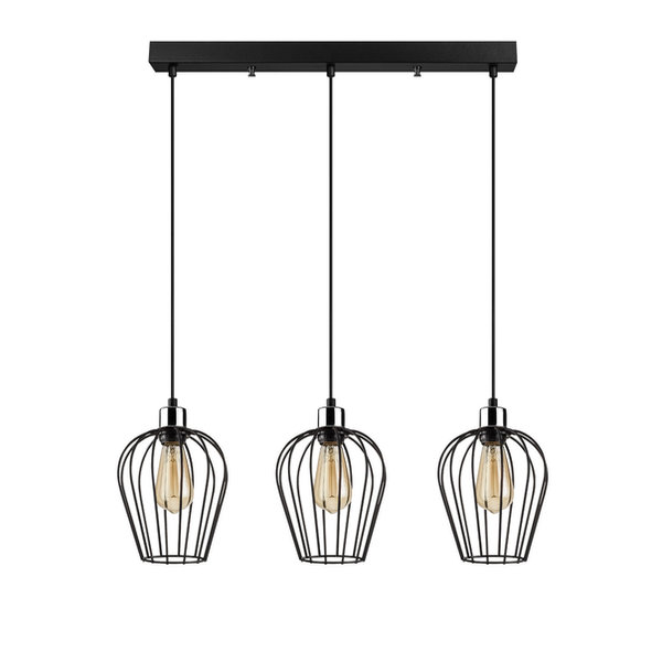 Opviq Eclipse Noir Chandelier - Industrial Elegance | Opviq