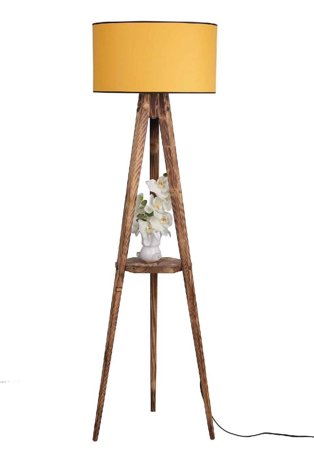 Opviq FIRNEST Glow: Eco-Chic Floor Lamp Elegance | Opviq