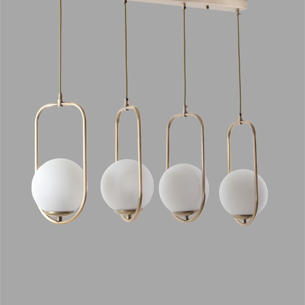 Opviq GlamCopper Luminara: Scandinavian Elegance Chandelier | Opviq