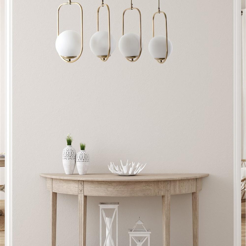 opviq GlamCopper Luminara: Scandinavian Elegance Chandelier | Opviq