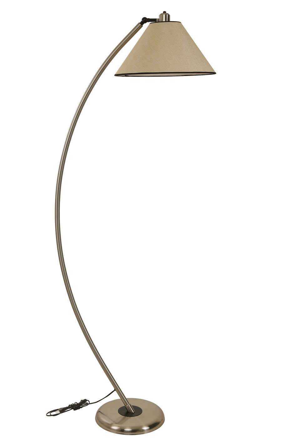 Opviq Glamora Chrome Luxe Adjustable Floor Lamp | Opviq