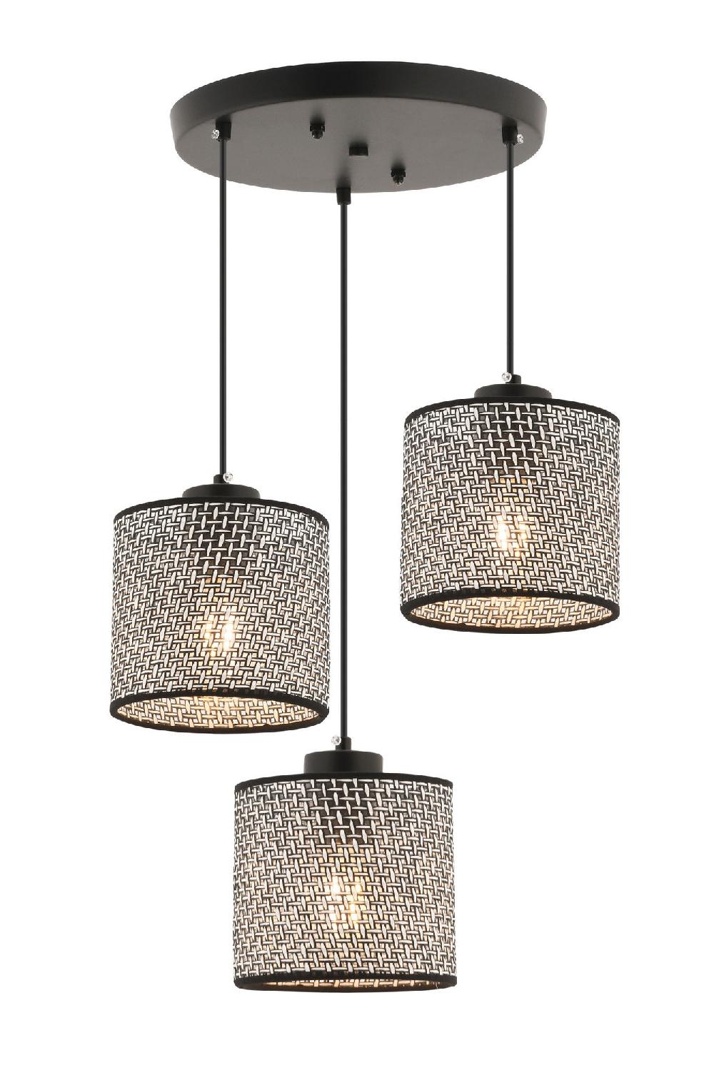 Opviq Gleamora Grey Metal Chandelier Elegance | Opviq