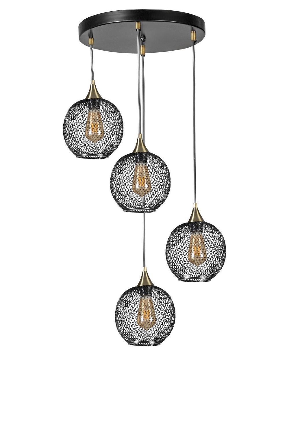 Opviq Gleamora Noir: The Antique Elegance Chandelier | Opviq