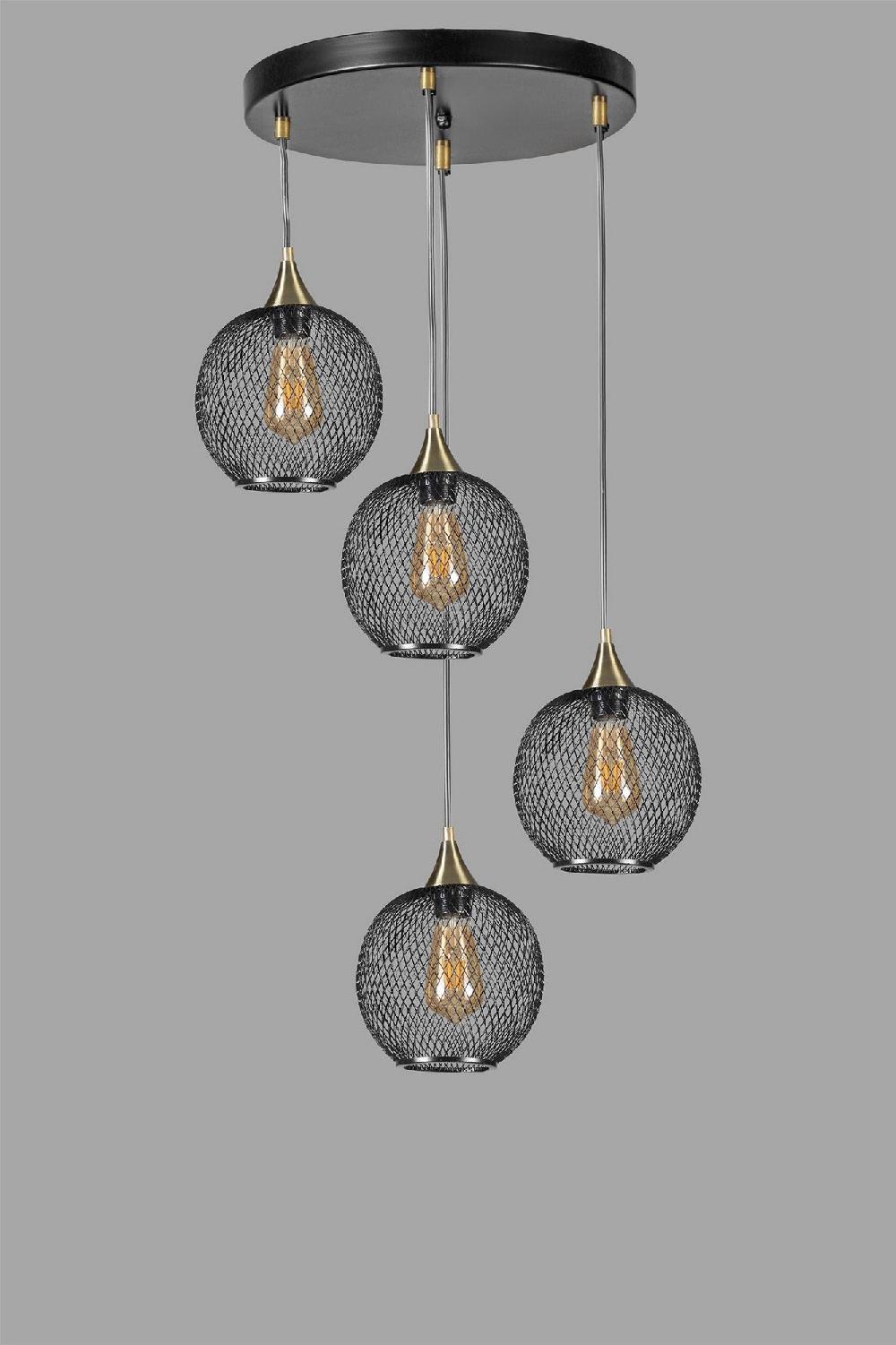 Opviq Gleamora Noir: The Antique Elegance Chandelier | Opviq