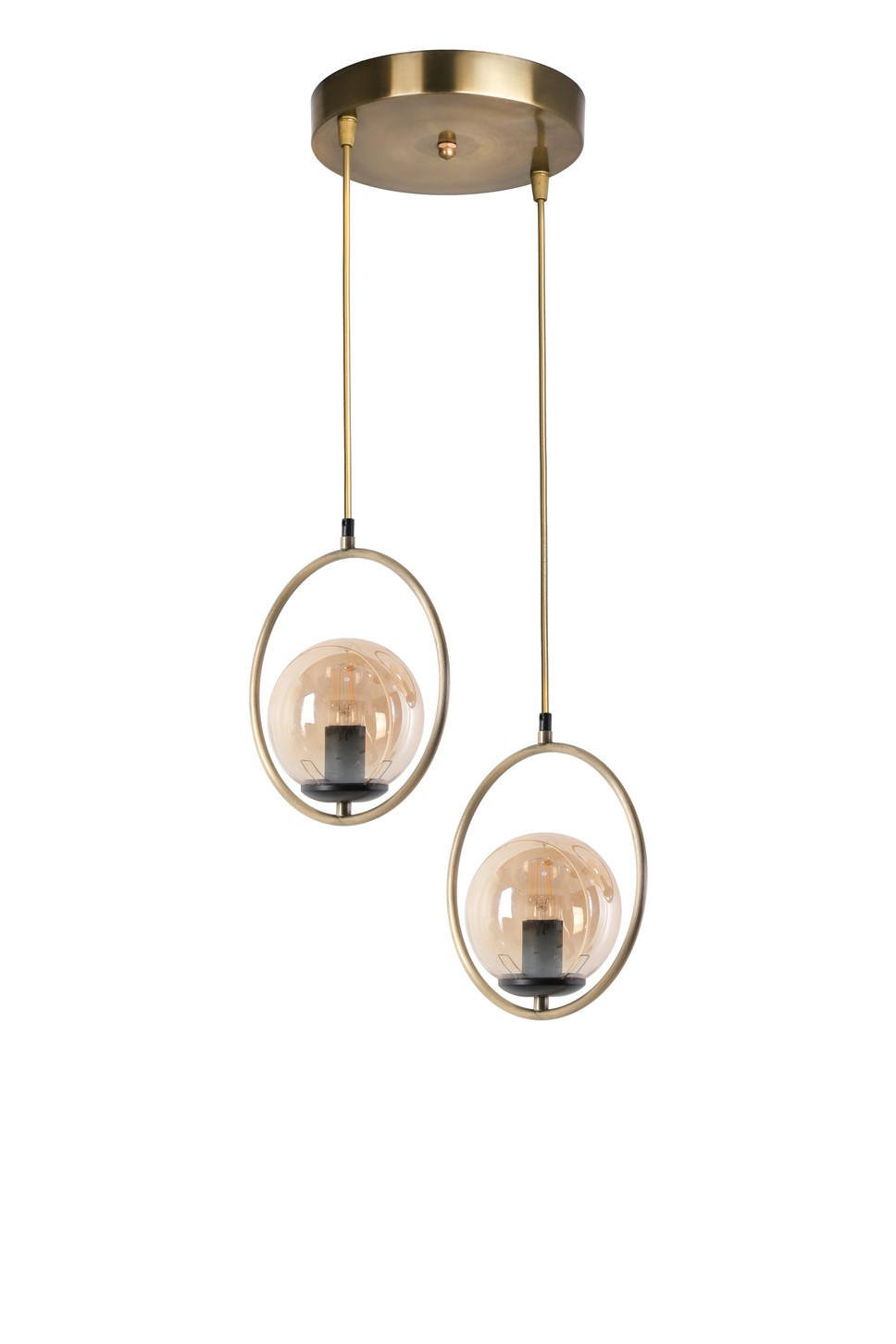 Opviq GlimmerScape Copper Chandelier Elegance | Opviq