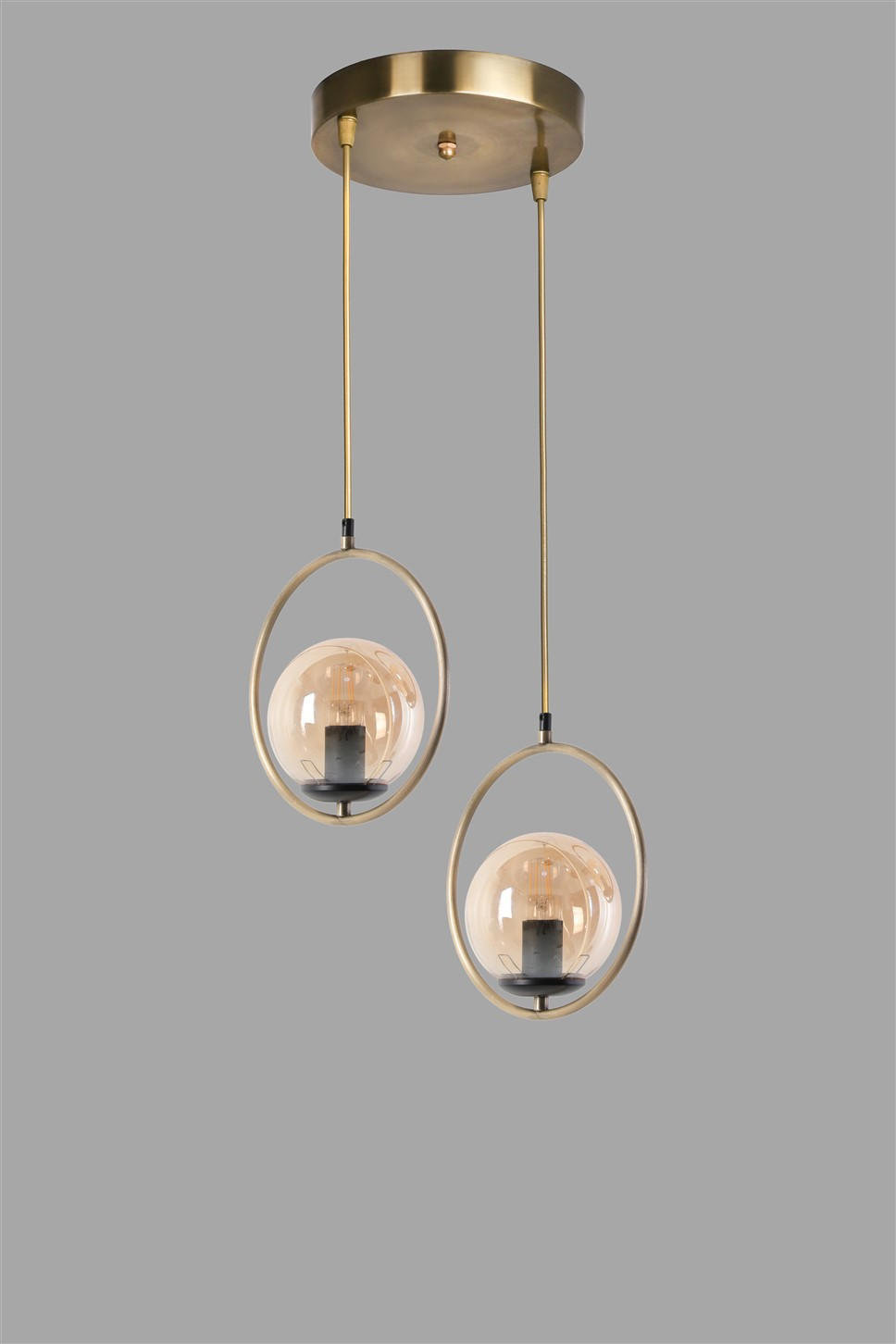 Opviq GlimmerScape Copper Chandelier Elegance | Opviq