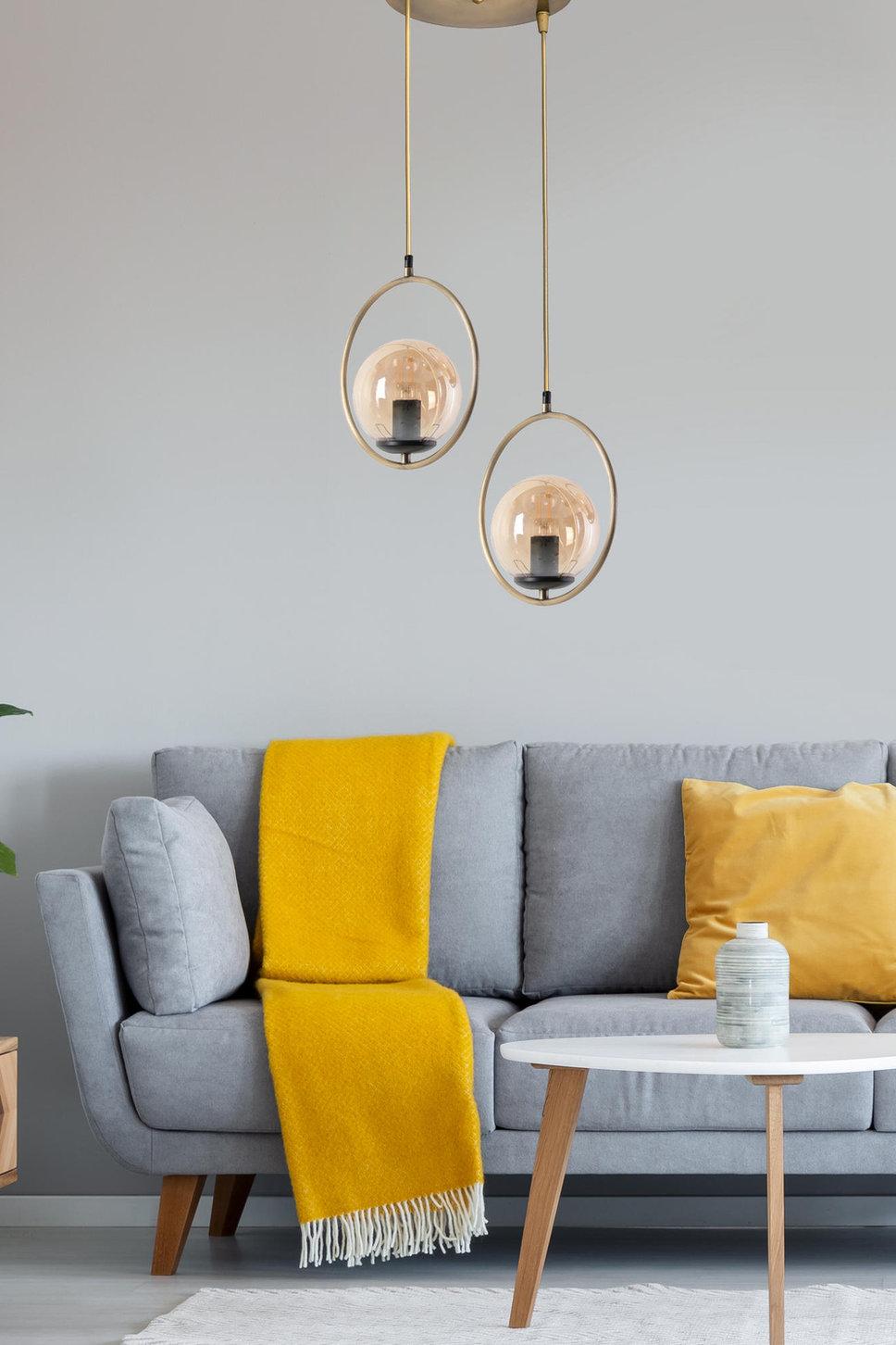 Opviq GlimmerScape Copper Chandelier Elegance | Opviq