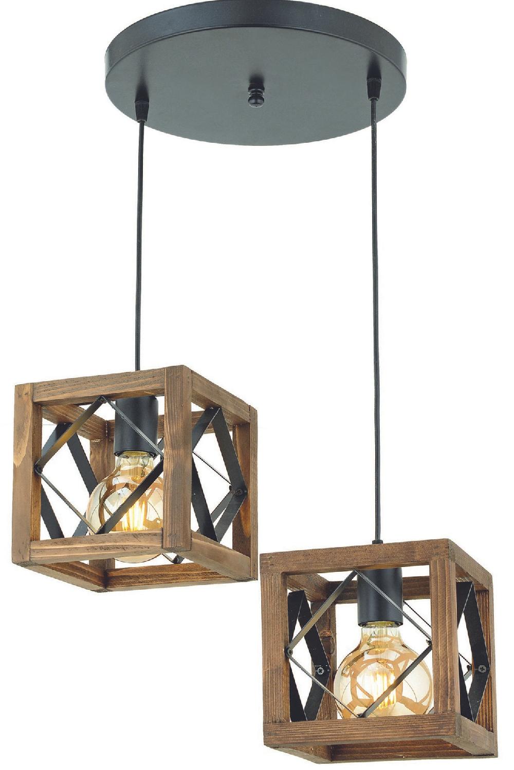 Opviq Hornbeam Elegance: The Rustic Fusion Chandelier | Opviq