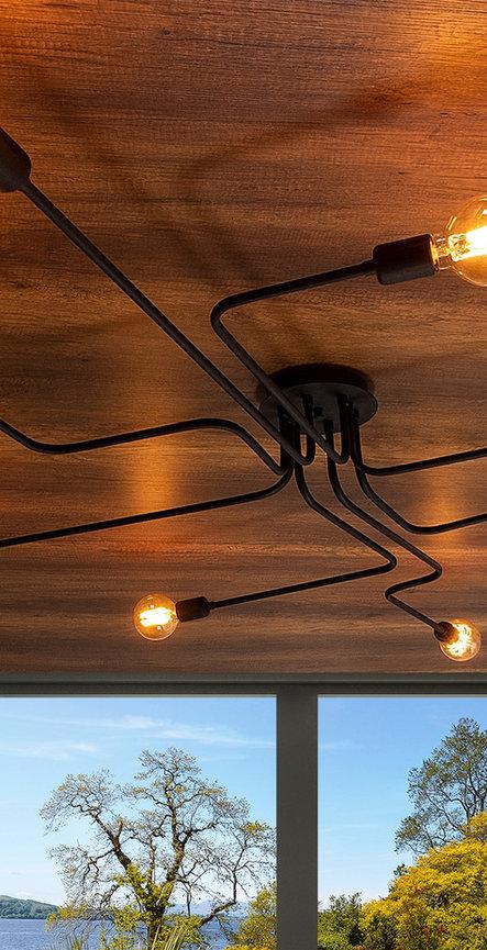 opviq IronAura Grande Chandelier - Industrial Elegance | Opviq