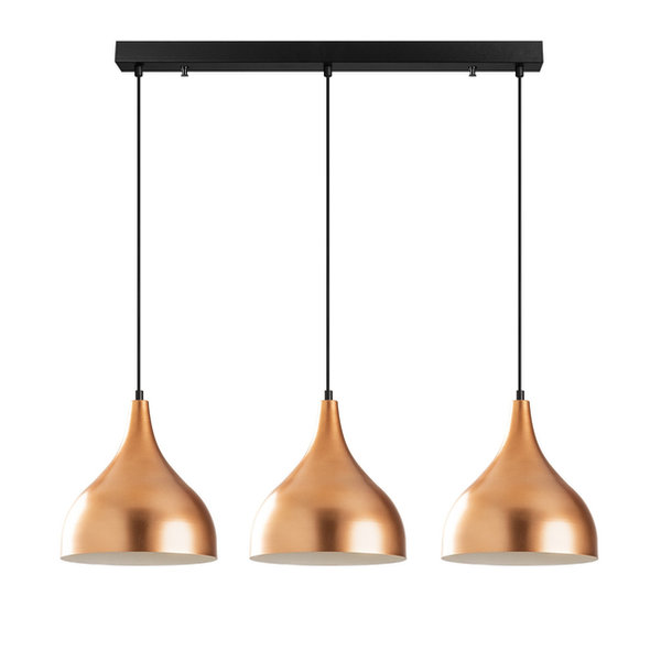 Opviq LumaNova Copper & Black Chandelier Elegance | Opviq