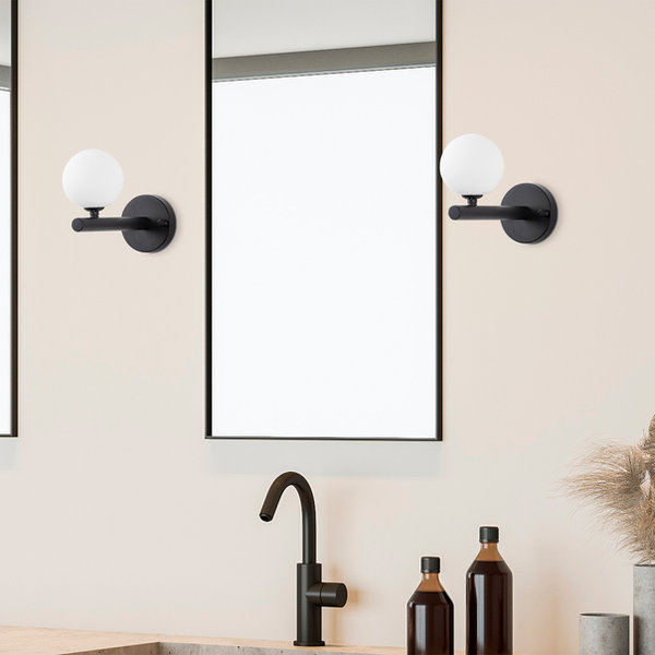 opviq LumaTwist Noir - Modern Industrial Wall Lamp | Opviq