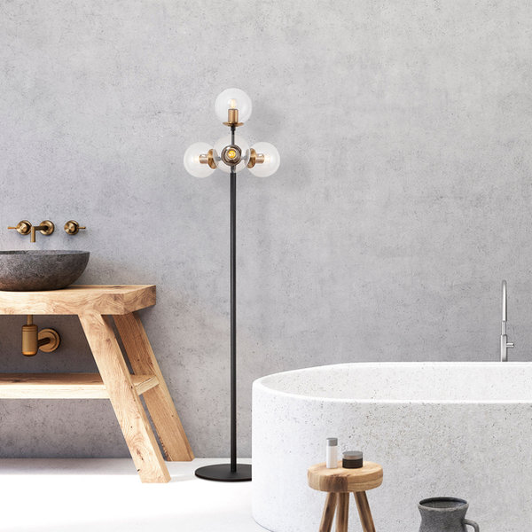 Opviq LumiAntique: ScandiGlow Floor Lamp Delight | Opviq