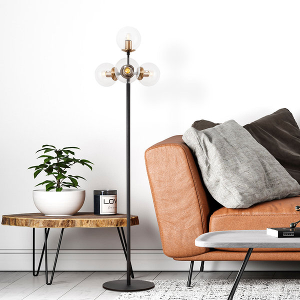 opviq LumiAntique: ScandiGlow Floor Lamp Delight | Opviq