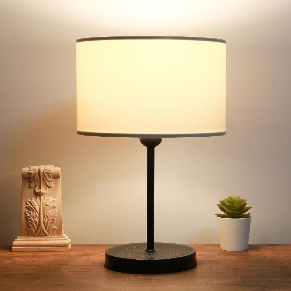 opviq LumiCraft Essence: Cream Metal Elegance Lamp | Opviq