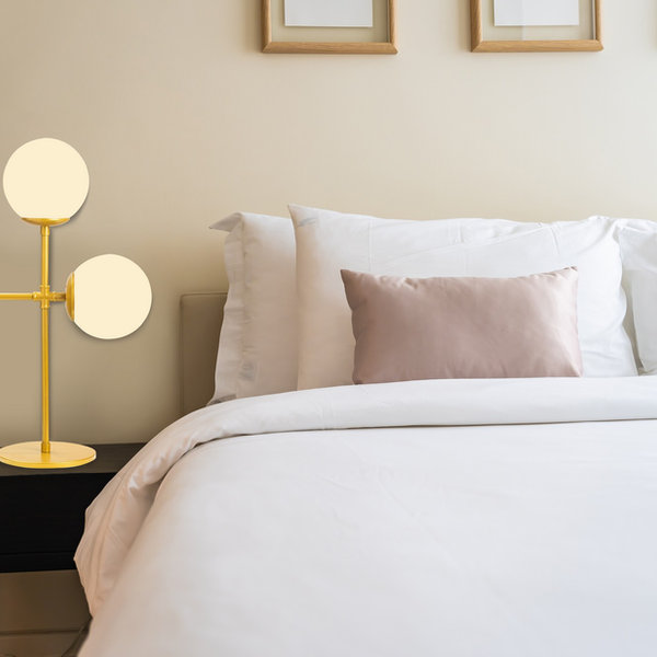 Opviq LumiGlam Aura: Scandinavian Elegance Lamp | Opviq